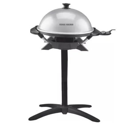 Parrilla Eléctrica GEORGE FOREMAN Gfo-3320 Plata