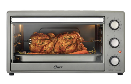 Horno Eléctrico OSTER TSSTTV60MNS 60 Lts con Grill Plata