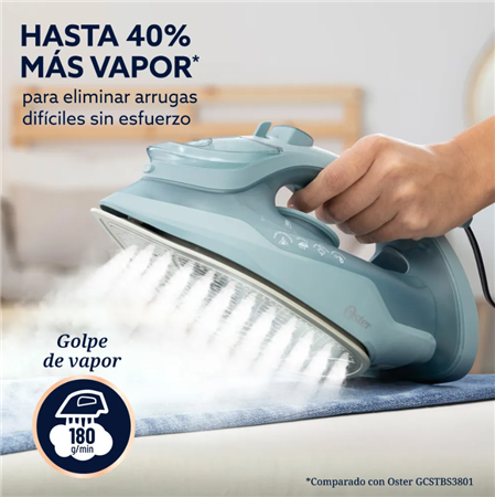Plancha OSTER GCSTAC7001 S7000 de Vapor AeroGlide  