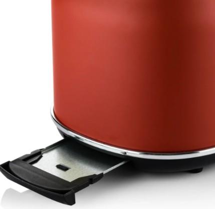Tostadora WESTINGHOUSE WH-TM800-01 Retro roja