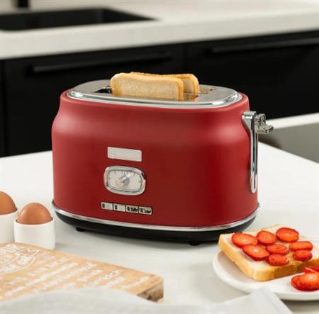 Tostadora WESTINGHOUSE WH-TM800-01 Retro roja