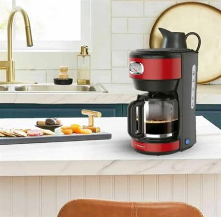 Cafetera WESTINGHOUSE CMF1000S01 de Filtro Retro Roja  