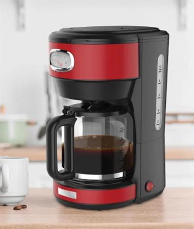 Cafetera WESTINGHOUSE CMF1000S01 de Filtro Retro Roja  