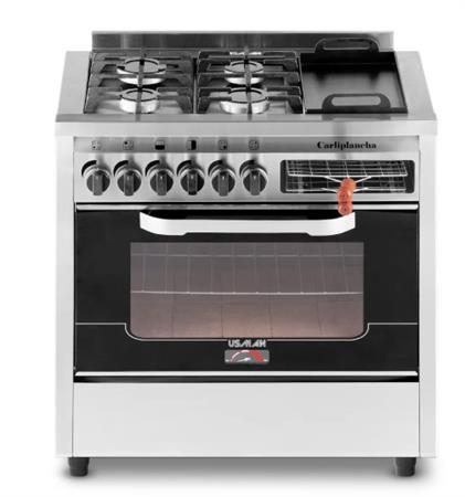 Cocina Industrial USMAN Compact 4+1PV 4800 4H + Plancha