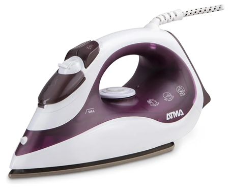 Plancha a Vapor ATMA PAV1217PI Violeta/Blanco