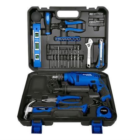 Taladro GAMMA G1908KAR De Impacto 650W en Kit