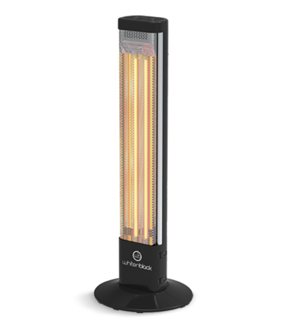 Calefactor WHITENBLACK CVWB04 Infrarrojo 1200w 2 Velas