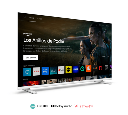 Smart TV  PHILIPS 43PFD6929/77 TITAN WHITE Google TV 43"