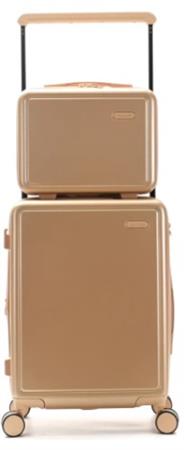 Set Valijas SKORA PULG Y BEAUTY 41460 Gold 20"
