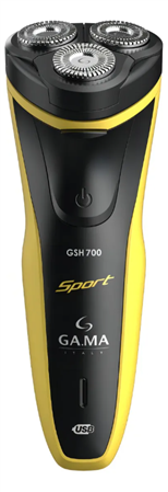Afeitadora GA.MA GSH700 Inalámbrico Sport USB con Cortapatillas