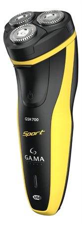 Afeitadora GA.MA GSH700 Inalámbrico Sport USB con Cortapatillas