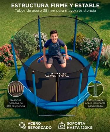Cama Elástica GADNIC TRAMPFT8 244cm 8 ft