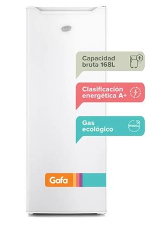 Freezer GAFA GFUY16P5HVW Vertical 157 Litros Blanco