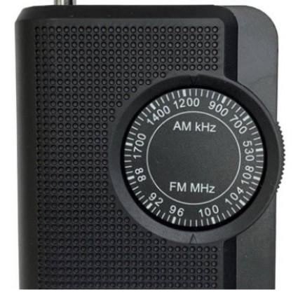 Radio PHILCO PRC38 AM/FM Negro