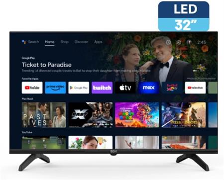 Smart TV BGH B3226G5G LED Google TV 32"