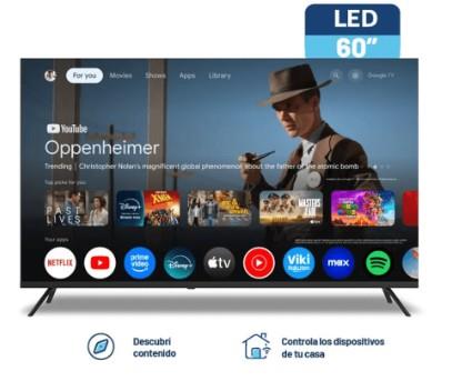 Smart TV BGH B6026US6G 4K UHD Google TV 60"