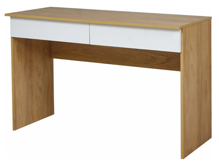 Escritorio RICCHEZZE 34703789 MESINA 2C Hickory/Blanco