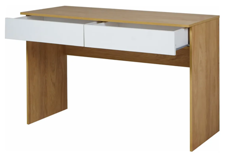 Escritorio RICCHEZZE 34703789 MESINA 2C Hickory/Blanco