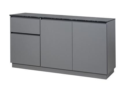 Bahiuts RICCHEZZE 34710183 MESINA 3P 1C Pietra/Gris