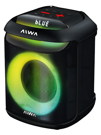 Parlante AIWA AW-P180 Bluetooth Portátil 6000w Negro