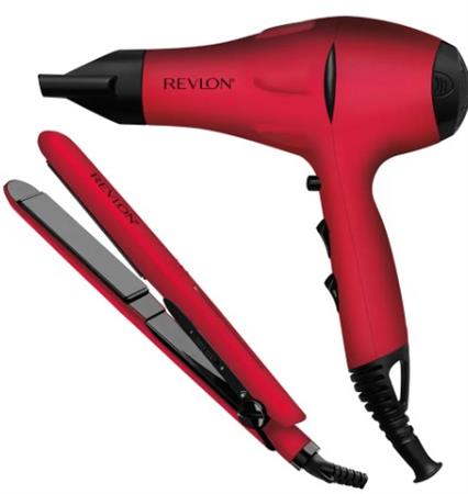 Combo REVLON RVDR5230RLA2AV Secador 2000W & Planchita 210º