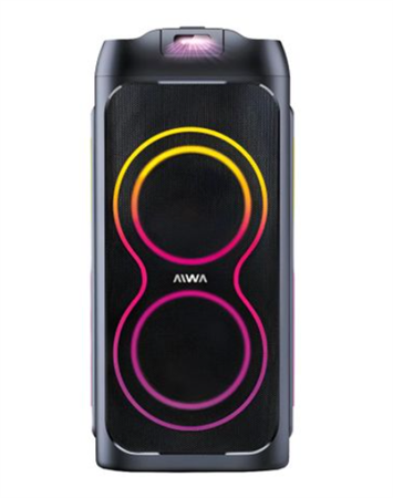 Torre de Sonido AIWA AW-T280L 6000W Bluetooth con Luces LED