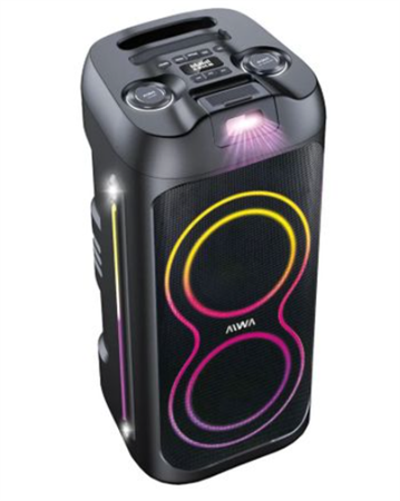 Torre de Sonido AIWA AW-T280L 6000W Bluetooth con Luces LED