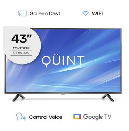 Smart Tv QUINT QT5 Smart Google TV 43"