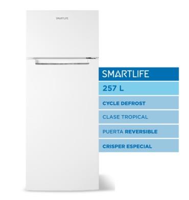 Heladera SMARTLIFE SL-RFH260WH Cíclica 252L Blanca