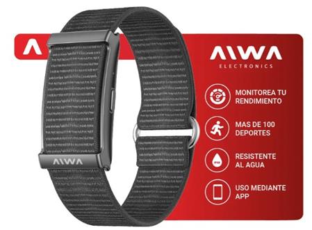 Smart Band AIWA AW-SB101N Negro