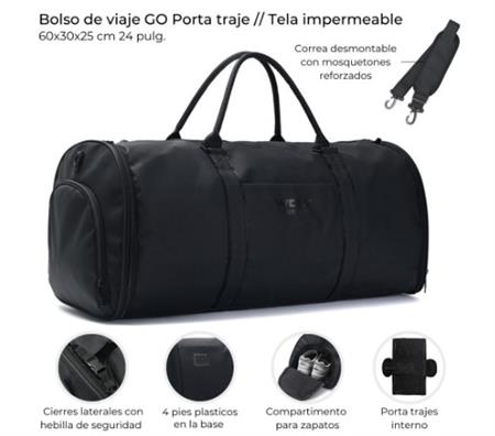 Bolso WANDERLUST 39544 GO Desplegable con Portatraje 24"