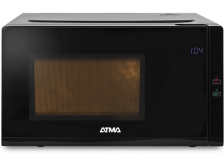 Microondas ATMA WATDGB25UAN 25 Litros Digital Negro