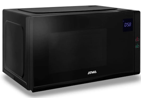Microondas ATMA WATDGB25UAN 25 Litros Digital Negro