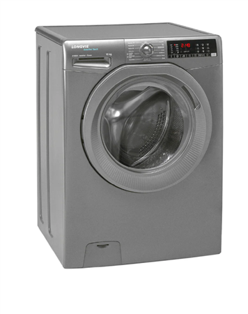 Lavarropas LONGVIE L3W46DMBR Sensitive Touch 10Kg 1400RPM Inverter Plata