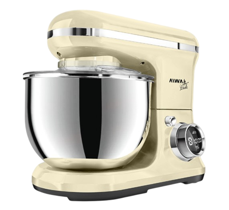 Batidora Planetaria AIWA AW-BP508C 1200w 5,2L Crema