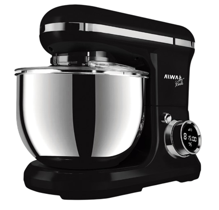 Batidora Planetaria AIWA AW-BP508N 1200w 5,2L Negro
