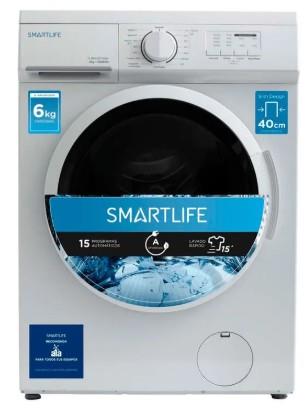 Lavarropas SMARTLIFE SL-WMU061000W 6kg 1000rpm Blanco
