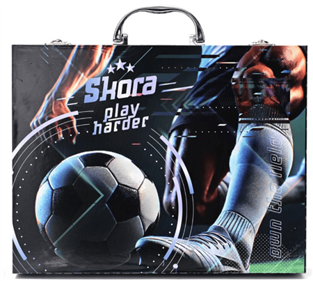 Valijita De Arte SKORA 41163 49 Piezas Fútbol