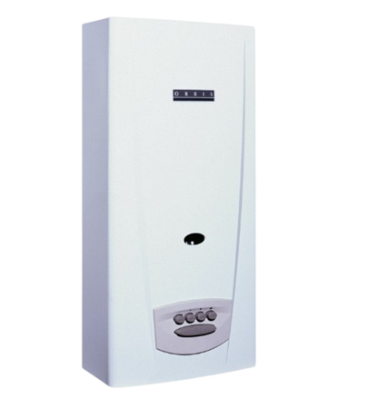 Calefón ORBIS 315BLOE 14 Lts Tiraje Natural Botonera Gas Envasado