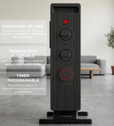 Calefactor Eléctrico SMARTLIFE SL-CO2000FTPN 2000w 