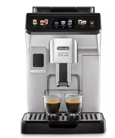Cafetera DELONGHI ECAM450.86T ELETTA EXPLORE color plata 1.8L 1450w 