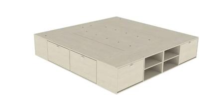 Cama Box MOSCONI BENETHON 57245 2 plazas Venezia 200x200cm