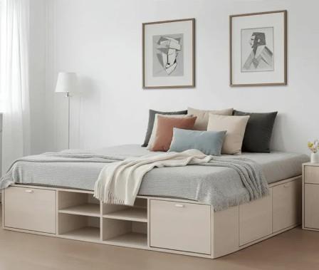 Cama Box MOSCONI BENETHON 57245 2 plazas Venezia 200x200cm