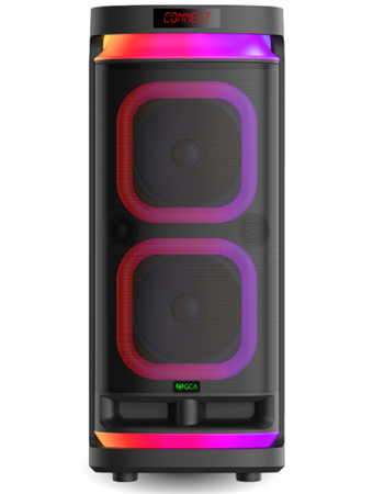 Parlante GCA SUPER BEAT SP-6210 2 x 10" de Alta Resistencia 100W FM/BT