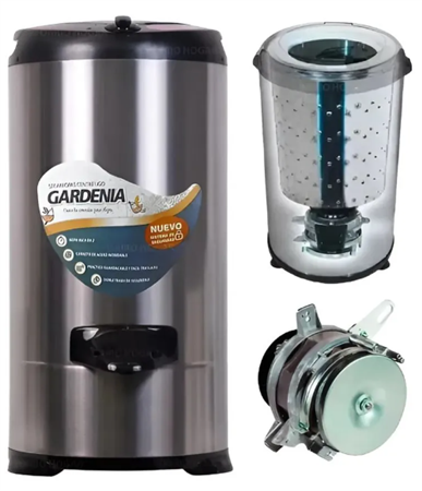 Secarropas GARDENIA GSR6200 6,2 Kg Inox