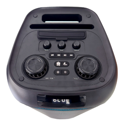 Parlante GCA VOLKANO SP-904 3x8" 50W RMS FM/BT