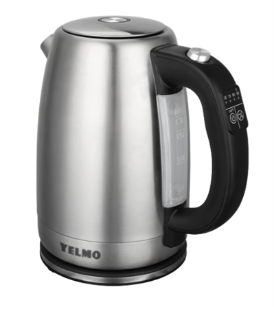 Pava Eléctrica YELMO PE-3911 1,7L Digital inox