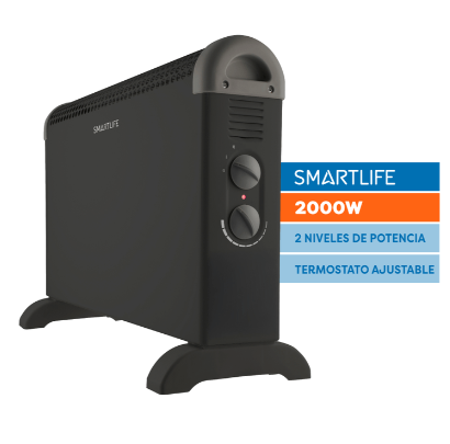 Convector SMARTLIFE SL-COV2000BPN 2000W Negro