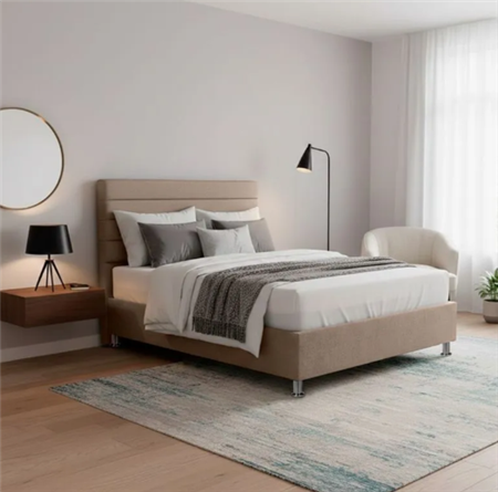 Respaldo Sommier Cruz Tapiz 2 Plazas 140×120 cm