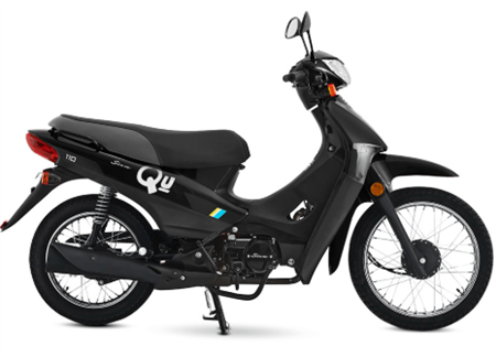 Moto SIAM QU 110 BASE RAYOS 107 cc Freno Tambor Negro